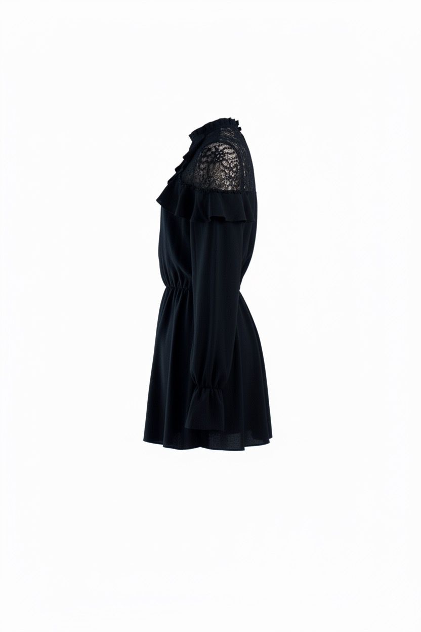 Bohoo women's dress black