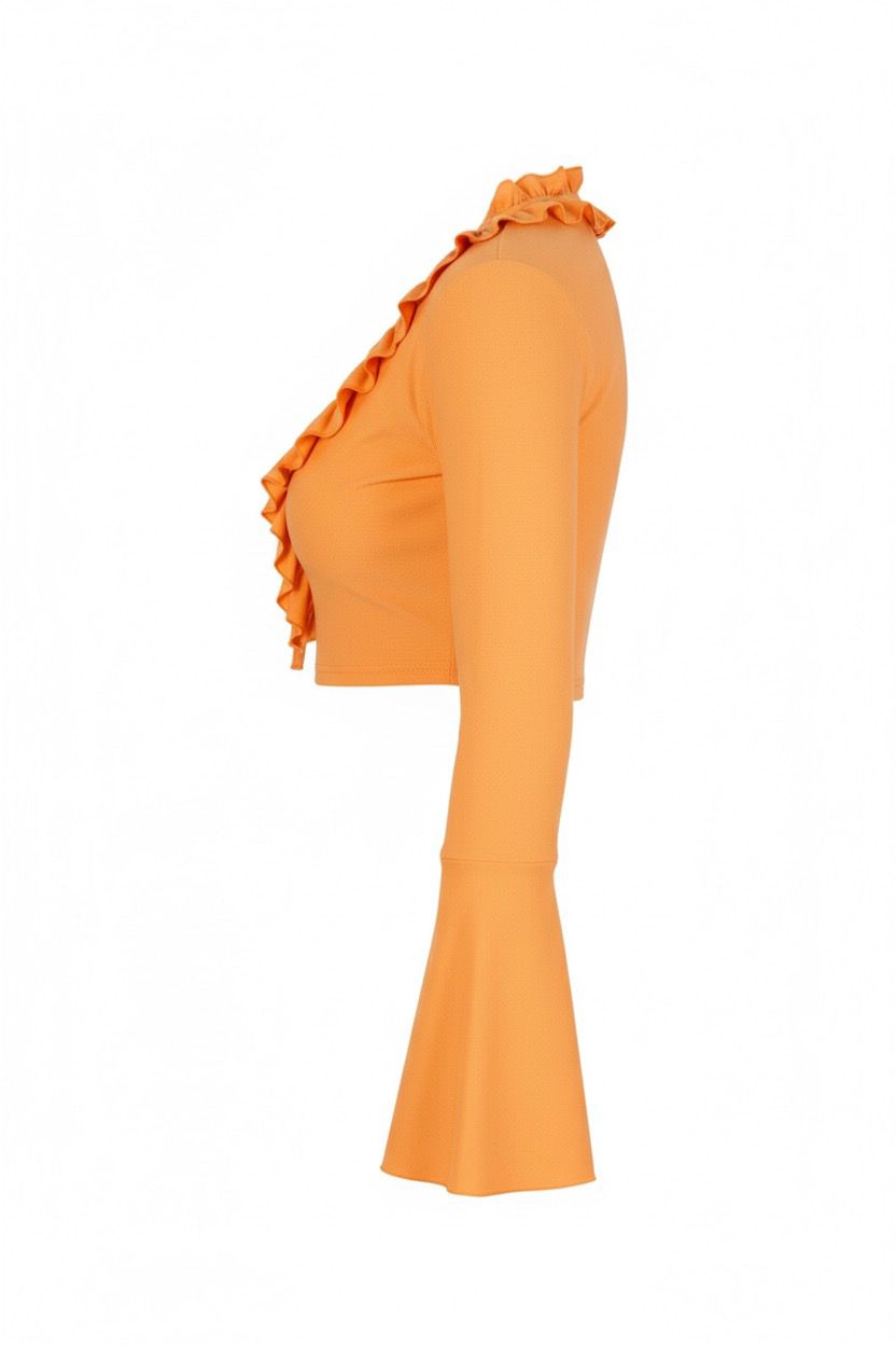 SHYX Goldie shirt cropper tan