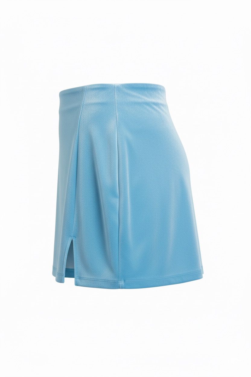 ONLY TREND perfect slit skirt light blue