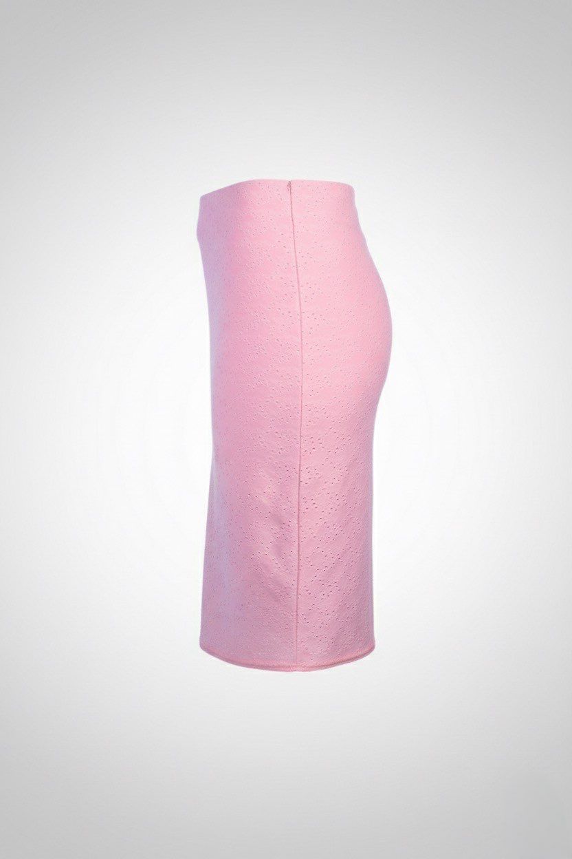 BOOHOO pink mini skirt