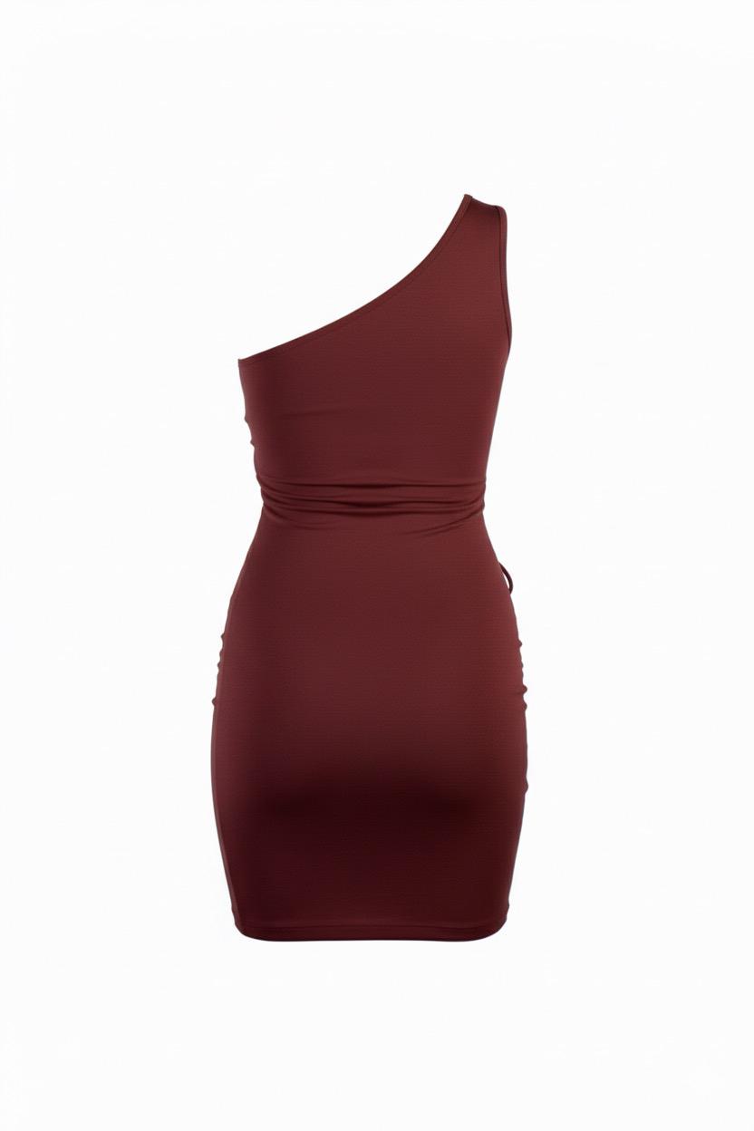 AY X Sofia Tsackiridou Alma dress brown