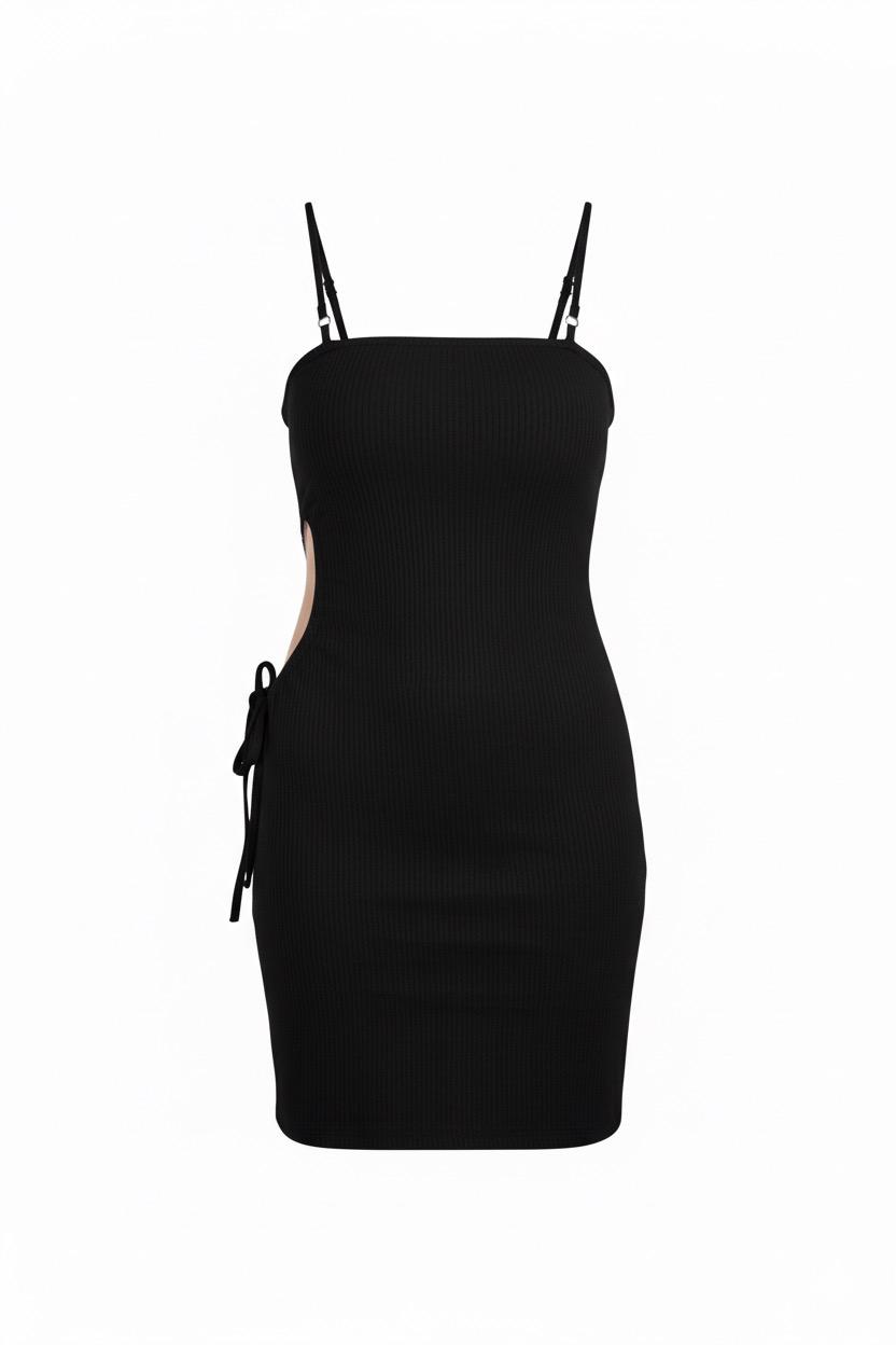 AY X Millane Rosalie dress black