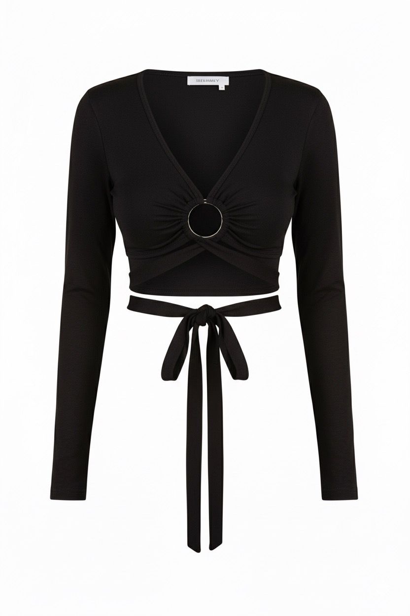 AY X Antonia corin top black