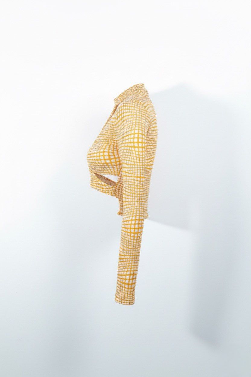 AY X Antonia elise top orange and blue