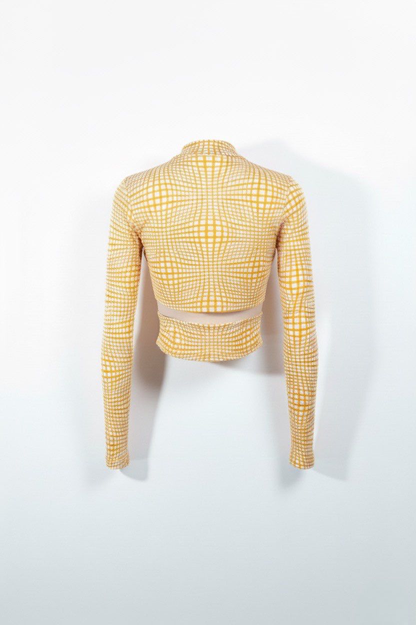 AY X Antonia elise top orange and blue