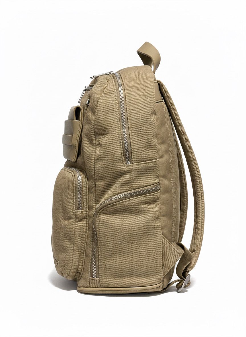 Desigual Pocketmas Chester Maxi Khaki women's backpack