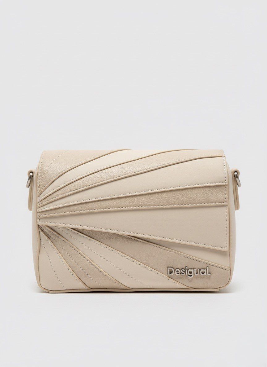 Desigual Phuket Mini cream women's handbag