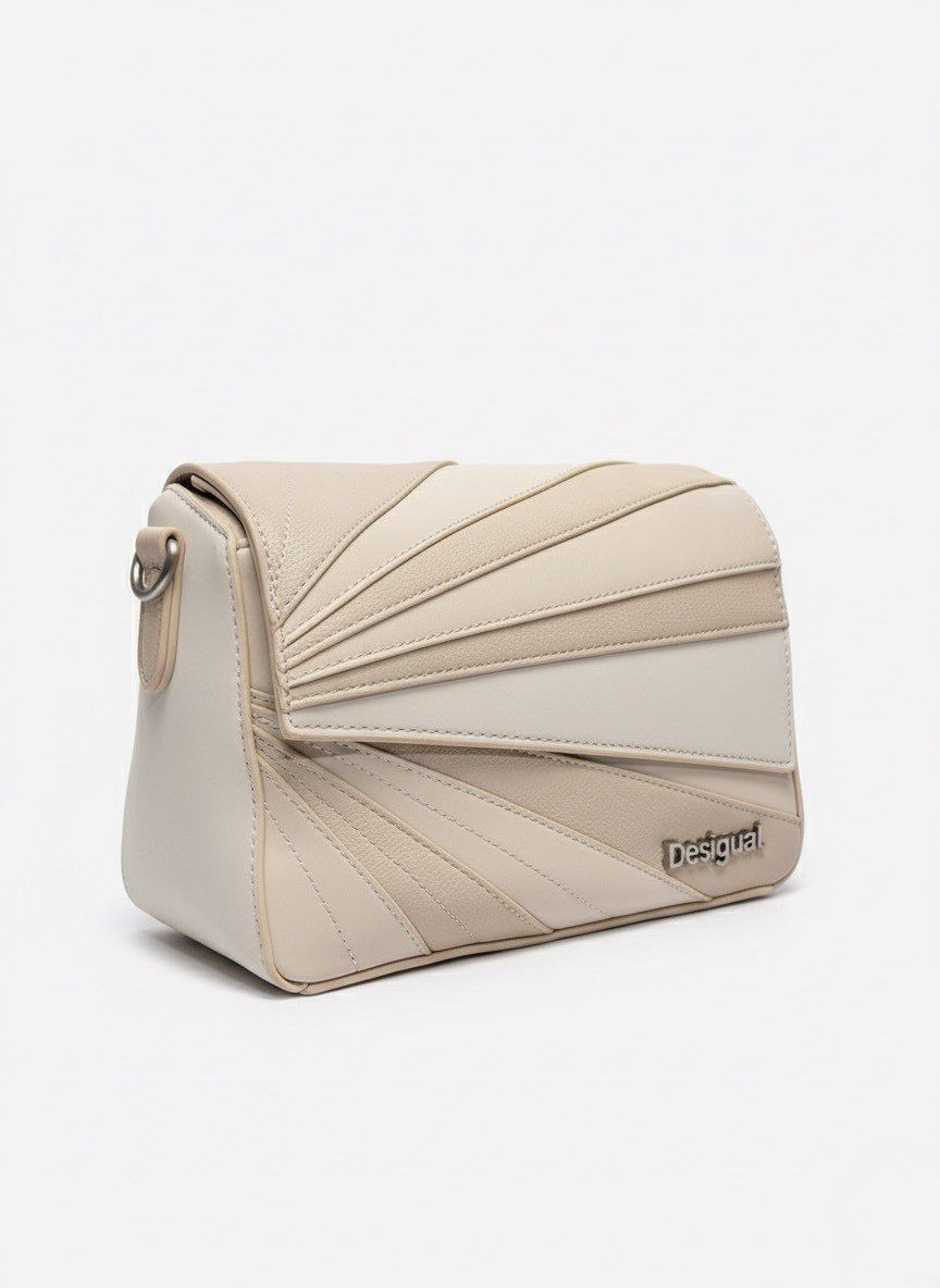 Desigual Phuket Mini cream women's handbag