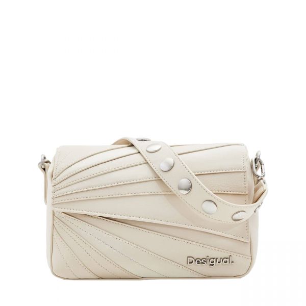 Desigual Phuket Mini cream women's handbag