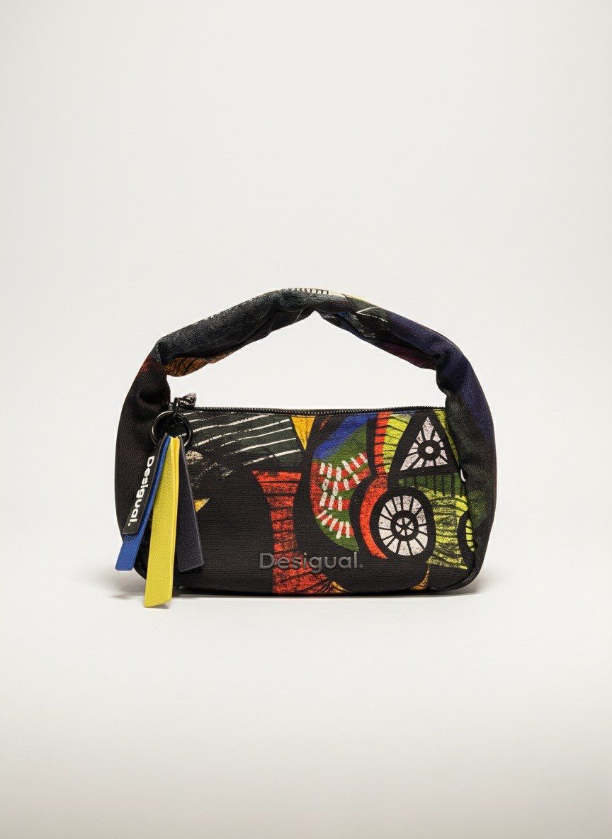 Desigual Malaga Scott black women's patterned handbag