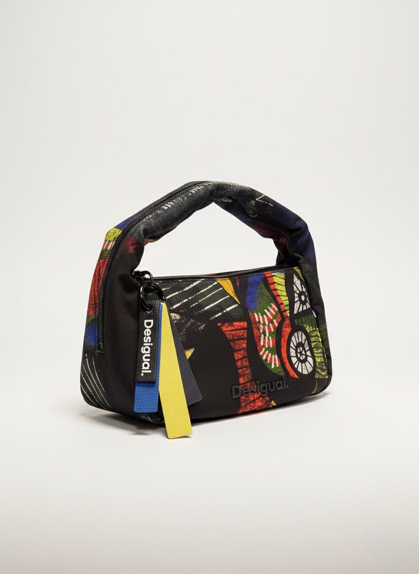 Desigual Malaga Scott black women's patterned handbag