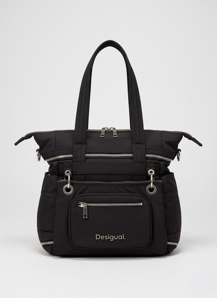 Desigual Basic Modular Voyager black women's handbag/backpack