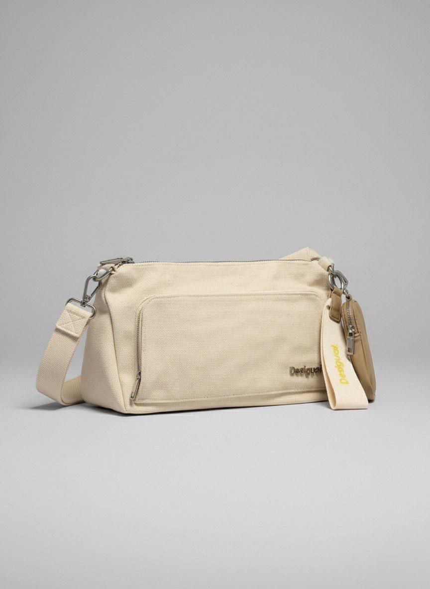 Desigual Textus Urus Maxi Beige women's handbag