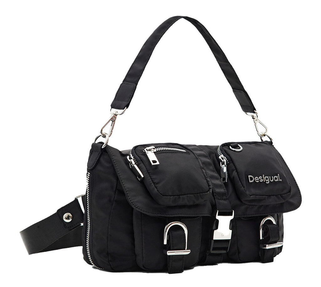 Desigual Palvinder Tromso Satin Devetex Black women's handbag